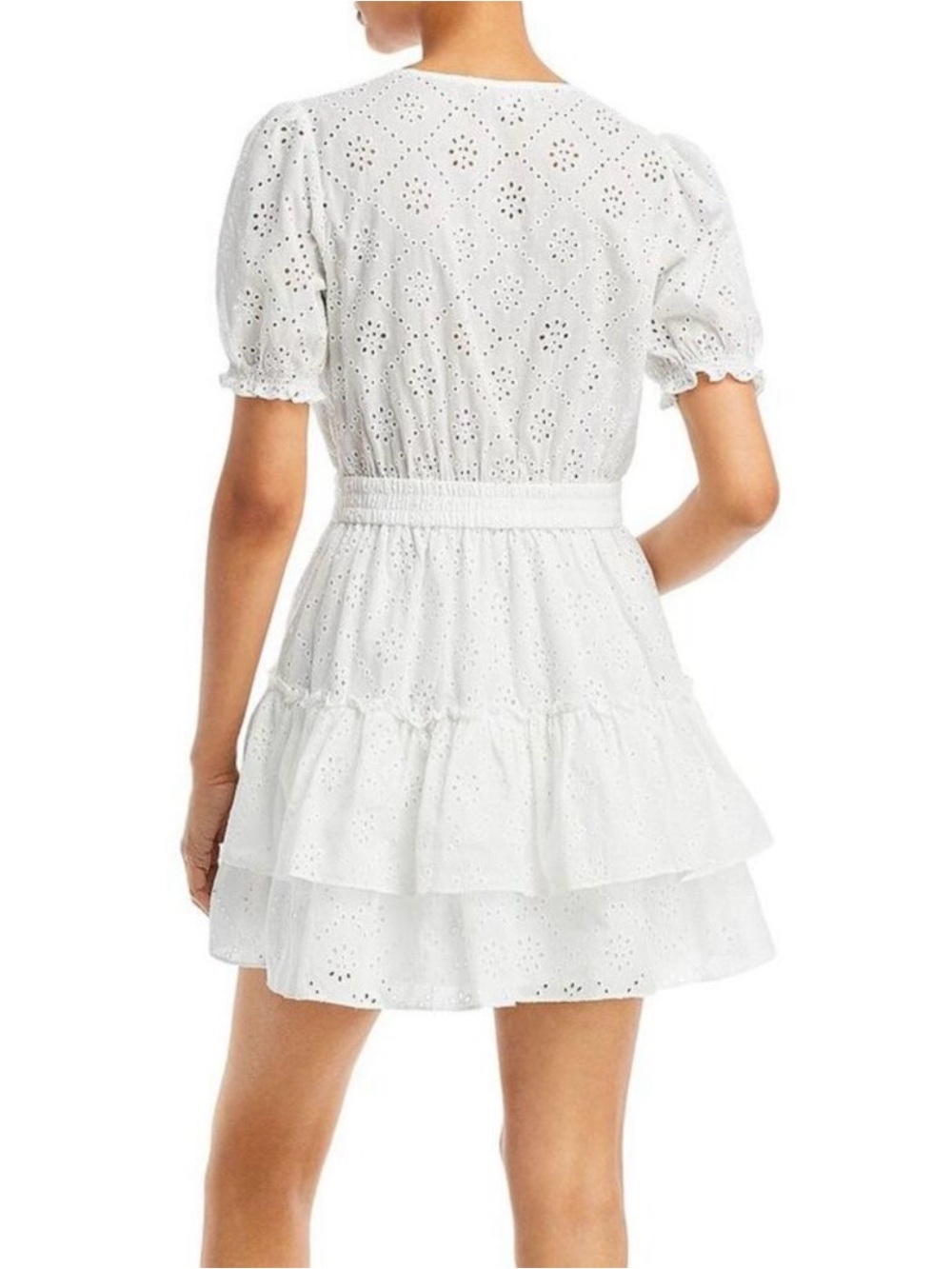 WAYF Reese Eyelet Smocked Dress - Picture 6 of 8